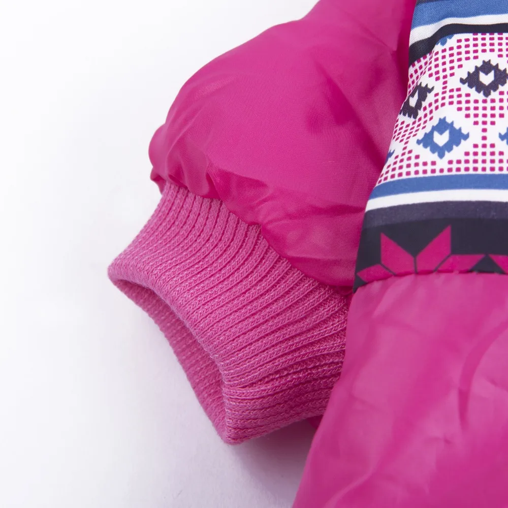 2018 зимняя пуховая куртка для собак пальто теплая одежда щенков хлопковый костюм