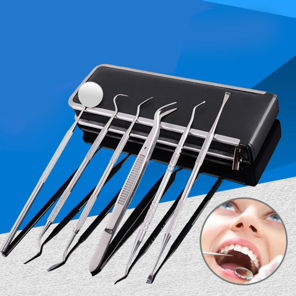 Набор стоматологических инструментов из нержавеющей стали 5 шт./6 шт. набор для