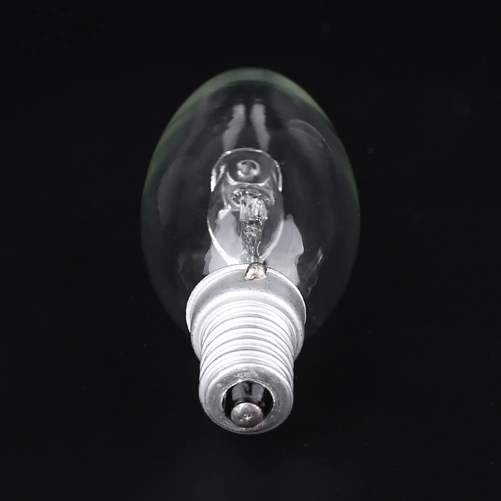E14 галогенная лампа в форме свечи AC 220 V-240 V освещение бытовые принадлежности
