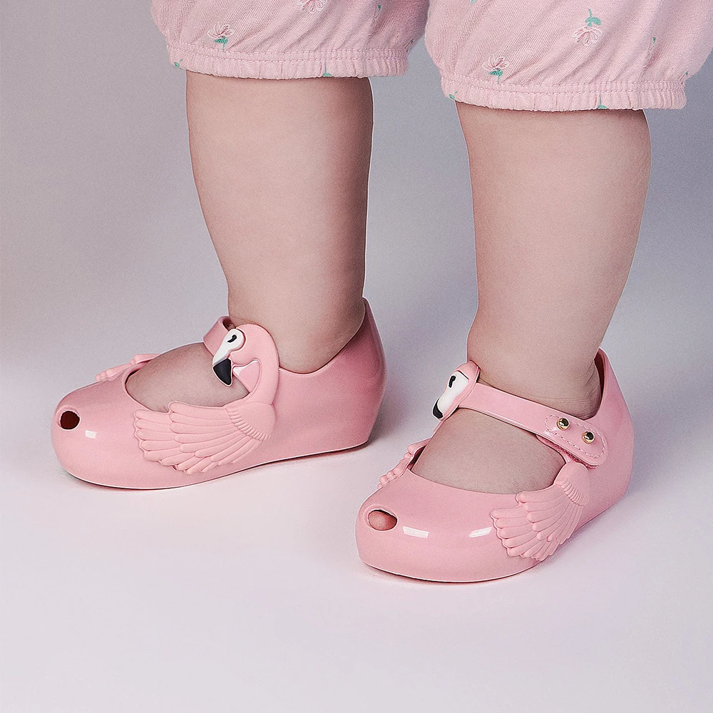 Мини Melissa Ultragirl тема девушка желе детские сандалии, босоножки детская пляжная обувь для малышей