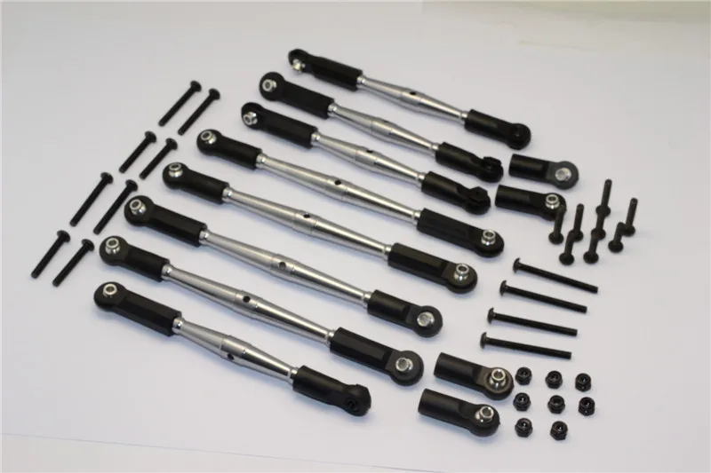 GMADE R1 горный Багги 1/10 масштаб сплав 5 мм Анти-резьба TIE ROD (для настройки 300 мм-323