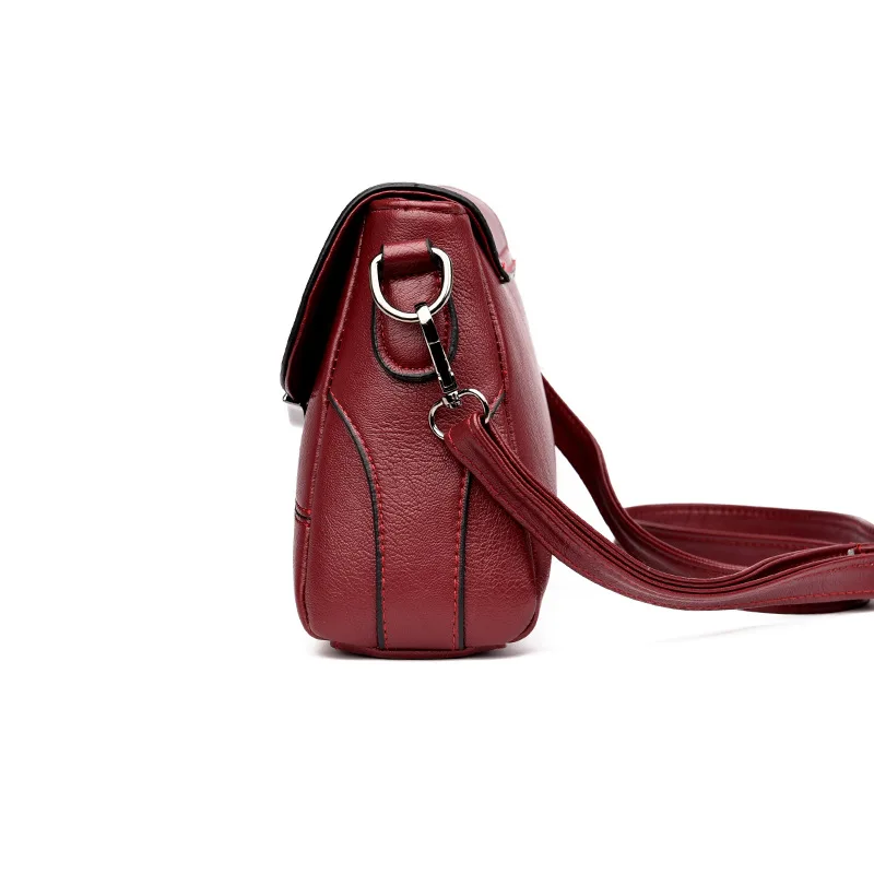 Новинка 2019 черные и красные женские сумки дизайнерская сумка на плечо модная