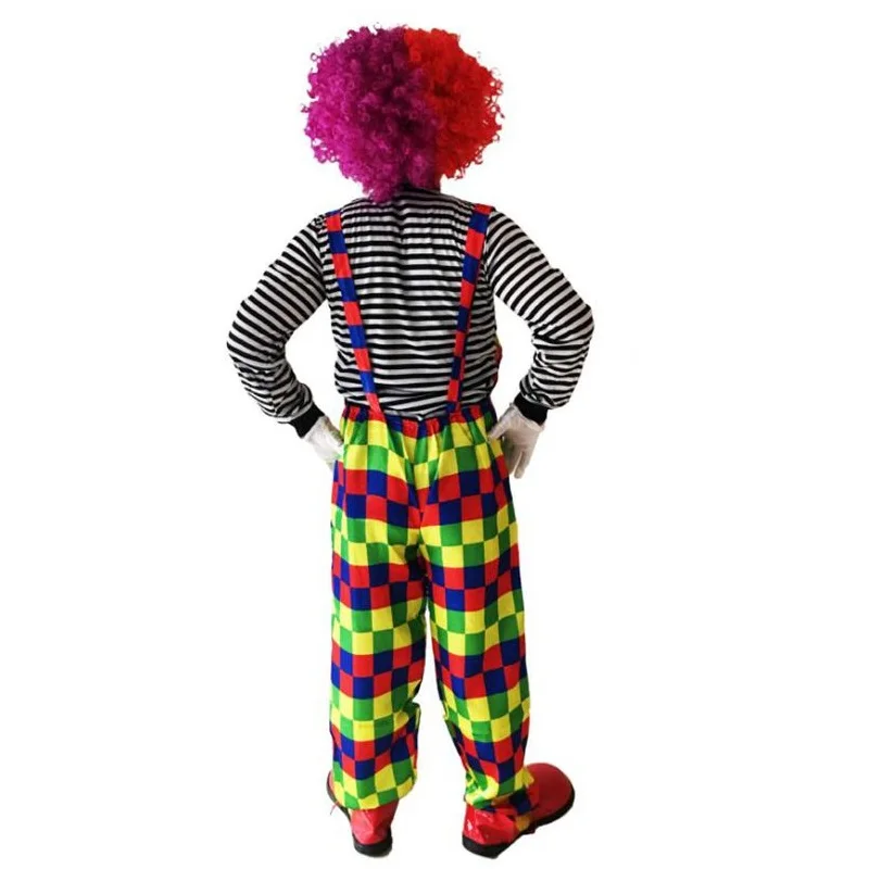 

Holiday Variety Funny Clown Costumes Cospaly Clown Clothes Suit Costume Party Dress Christmas Adult Woman/Man Joker Costume