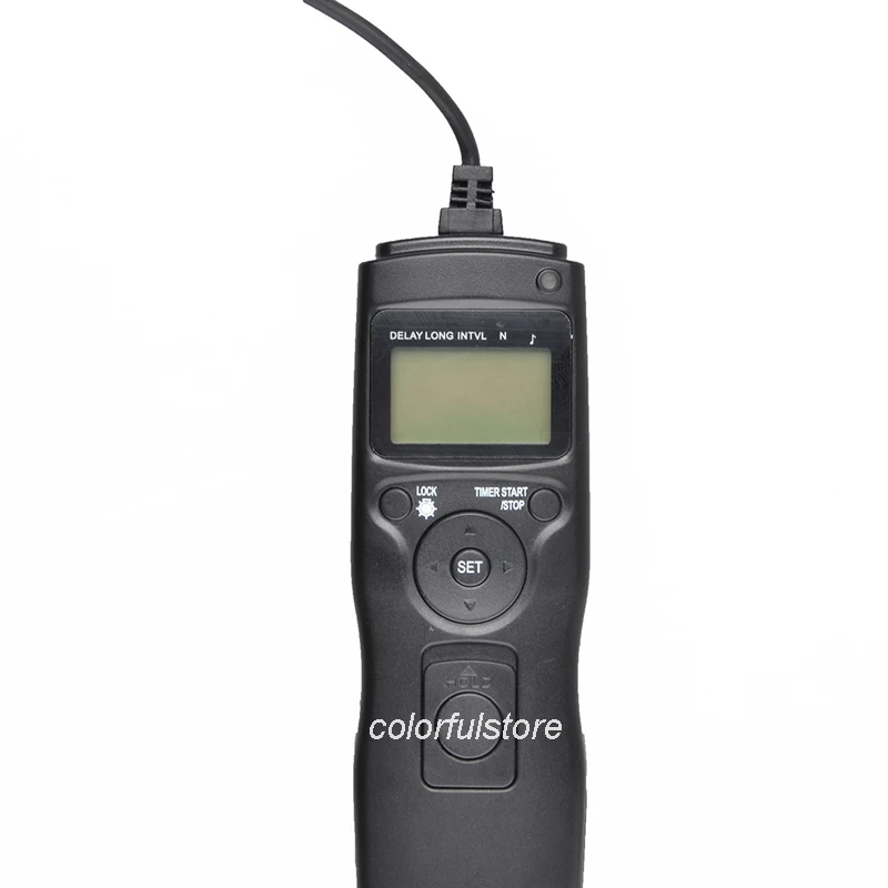 Шнур спуска затвора с таймером для цифровой зеркальной камеры Sony Alpha A3000 A5000 A5100 A6000