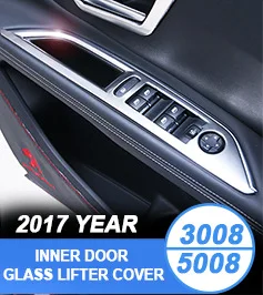 Подходит для peugeot 3008 5008 GT Line внутренние аксессуары электронный стояночный тормоз декоративная крышка рамка отделка наклейка для укладки