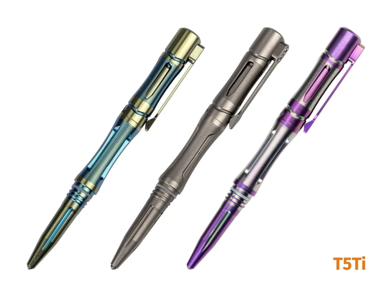 2017 Новый Fenix T5Ti титановая тактическая ручка атакующая и самозащита в суровых