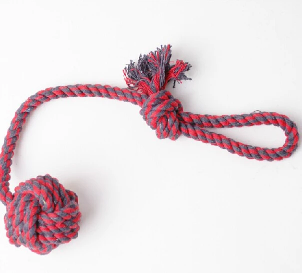 Прочная плетеная веревка для собак кошек щенков игрушки 30 см 40 жевательные