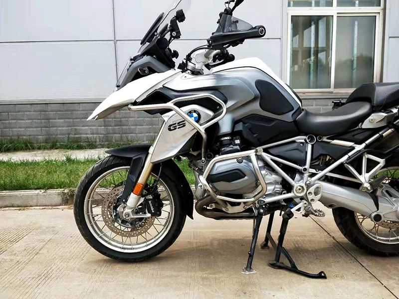 Защита рамы мотоцикла для BMW R1200GS 2018 верхняя и нижняя защита бамперы шоссе серебро