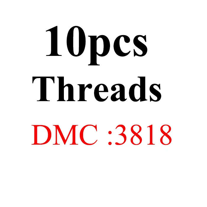 Снеговик, вышитая картина 10 шт./партия 1,2 м разноцветная опция DMC3790-3823 вышивка крестиком хлопковое шитье, моток пряжи вышивка нить - Цвет: 1.2mthread-DMC3818