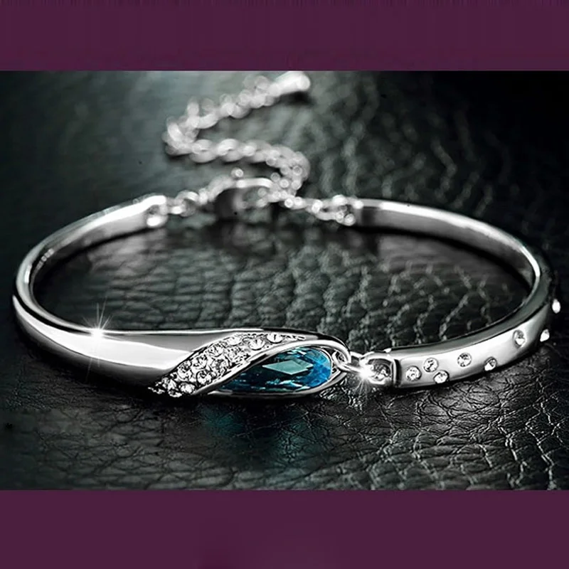 Новинка 2018 Модные Ювелирные наборы с австрийскими кристаллами для женщин