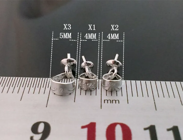 5 шт./Лот коннекторы из серебра 925 пробы для подвесок и ожерелий|925 sterling silver