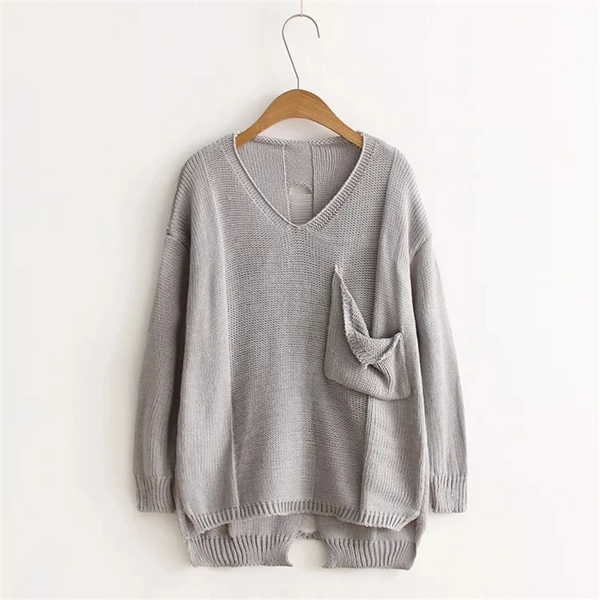 Свитер 2019 Новые свитера женский трикотаж Mujer Harajuku Pull Femme Hiver модный джемпер