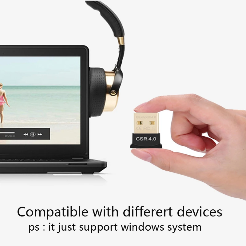 Адаптер DAOBO USB Bluetooth 4 0 для ПК беспроводной адаптер аудиоресивера передатчик