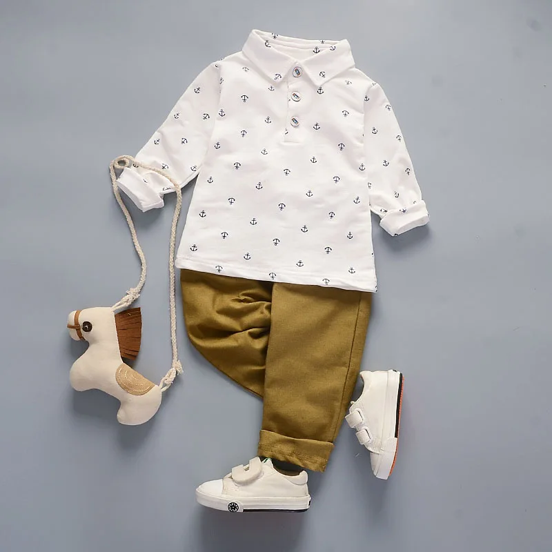 Toddler Boys Clothing Sets 2020 Spring Baby Clothes 2pcs Outfits Kids Suit For Boy Children 1 2 3 4 5 Year | Детская одежда и