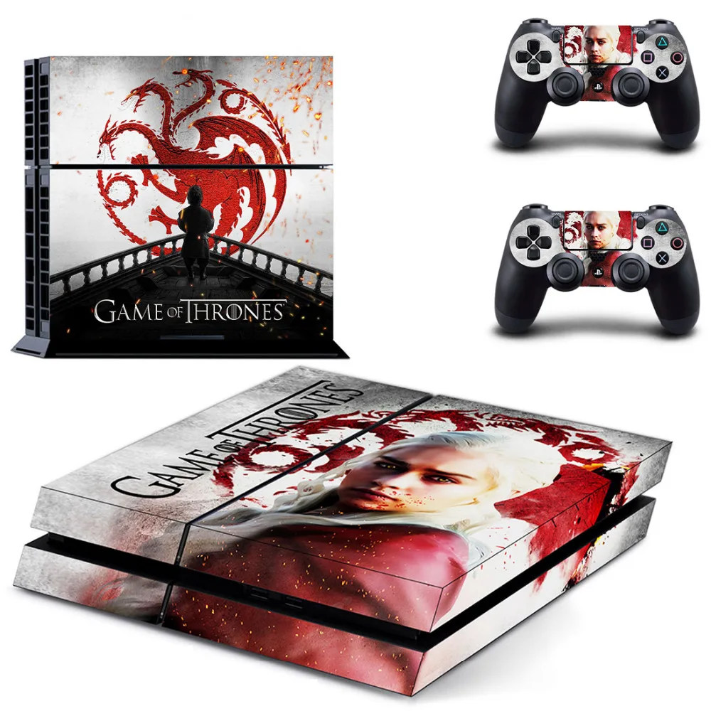 Игра престолов скоро зима PS4 Кожа Наклейка для sony playstation 4 консоль и 2 контроллера PS4 Кожа Наклейка Винил