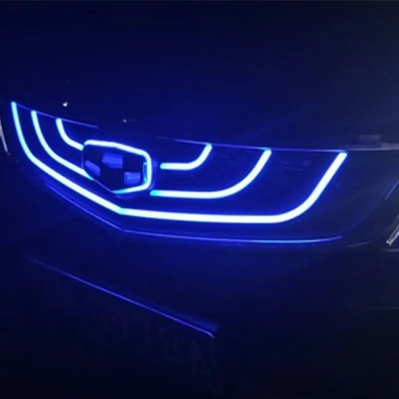 Автомобисветодиодный светодиодная средняя решетка для Geely Atlas Boyue NL3 SUV Proton X70 Emgrand