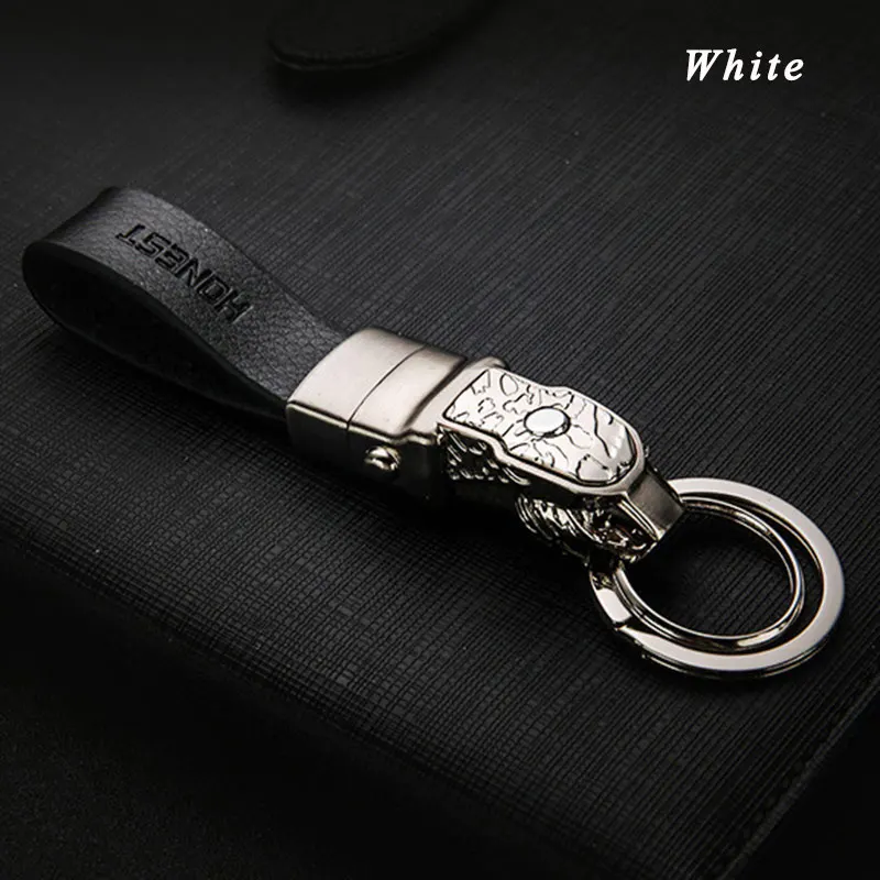 Silver without box Для деловых автомобильных ключей, высококачественные брелки для Toyota Camry Ford F150 Jeep Honda Civic Suzuki Sx4 Audi A4, брелок для мотоцикла - Название цвета: Silver without box