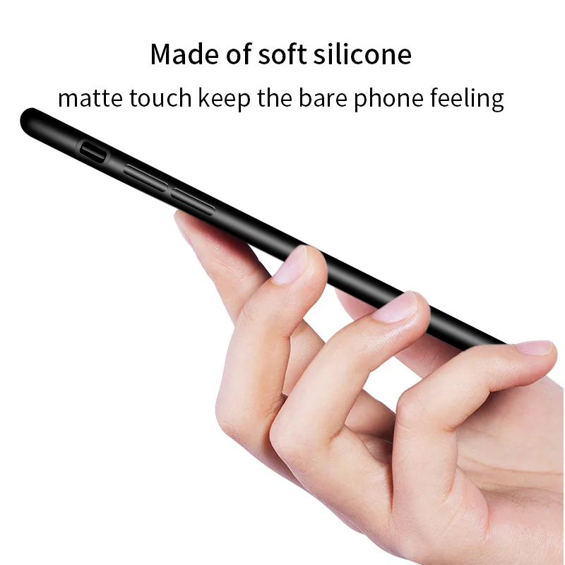 For iPhone 7 8 Case Silicone TPU X-level Full Protection Ultra Thin Matte Touch Phone Plus Cover |