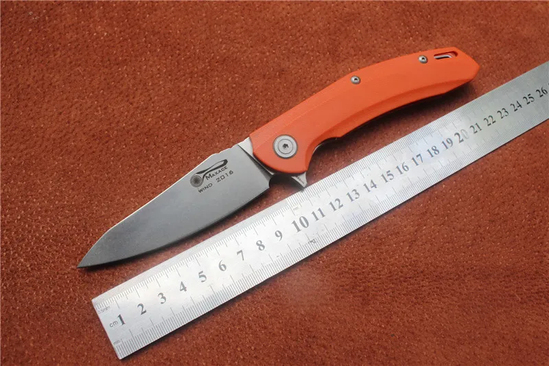 Бесплатная доставка складной нож Maxace Wind Flipper лезвие: 100% S35VN Ручка: G10 карманные