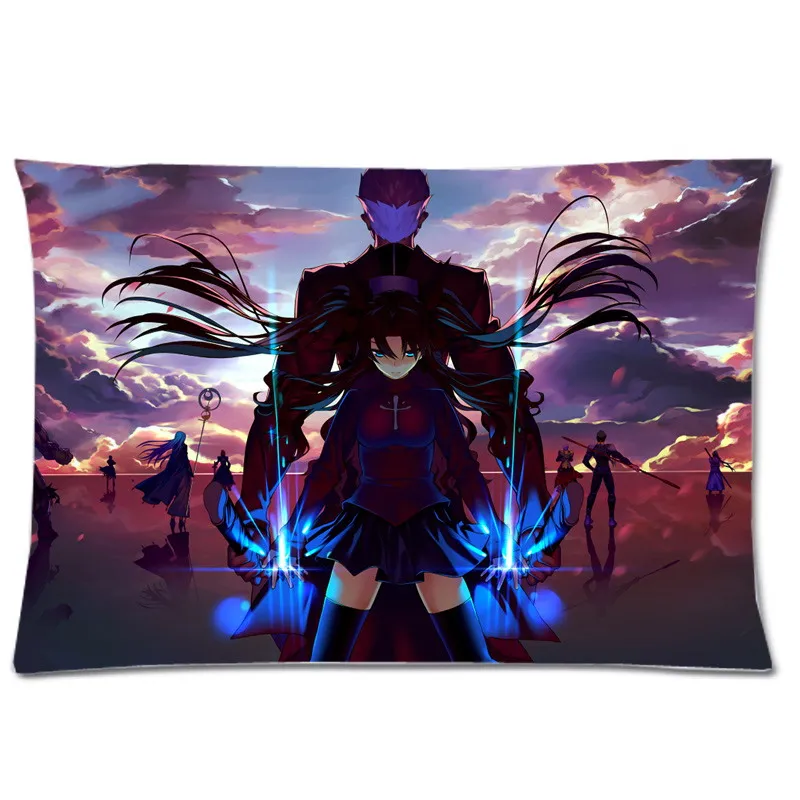 Fate Stay night два боковых напечатанная наволочка индивидуальная подушка скольжения