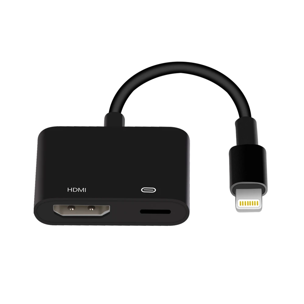 AV HDMI HDTV TV цифровой кабель адаптер для iPhone 6 7 plus аудио видео конвертировать 8 X iPad |