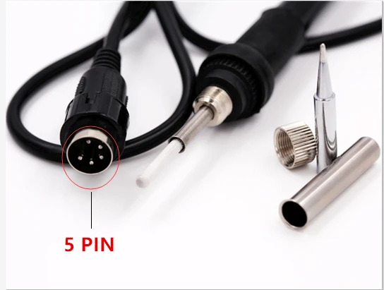 SZBFT 5 pin 907 Паяльник ручка с A1321 керамический нагреватель для Hakko 936/937/928/926 паяльная станция