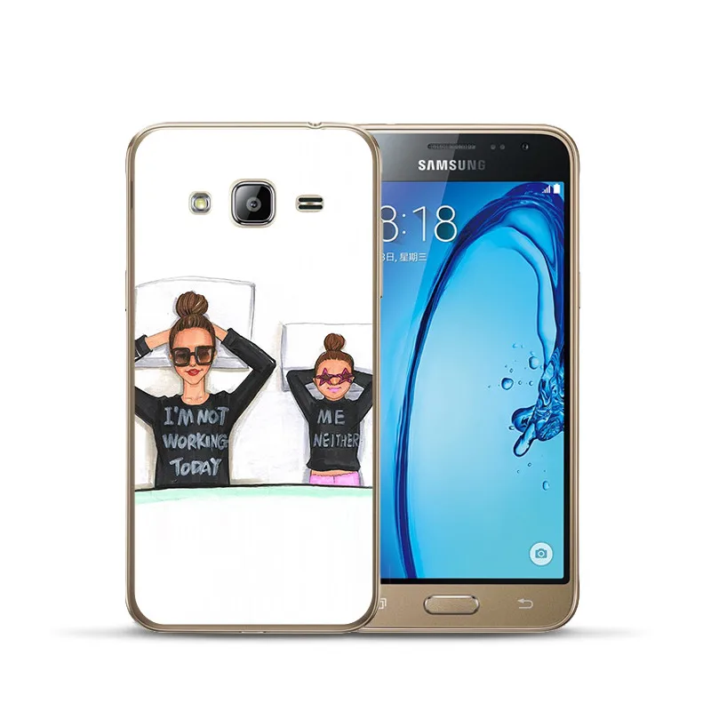 1216 Роскошный чехол для телефона samsung Galaxy J3, J4, J5, J6, J7, J8 Plus,,,, J2 Prime - Цвет: 1216