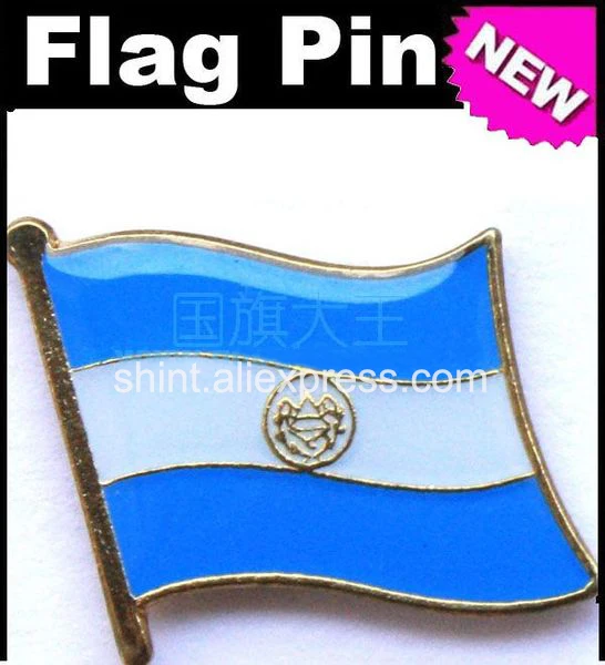 

Lapel Pins Salvador Flag Pins All Over The World Badge Emblem Country State Pins