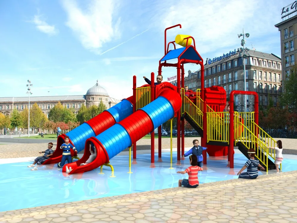 Летняя игровая площадка для развлечений водная забавные водные игры парка|playground