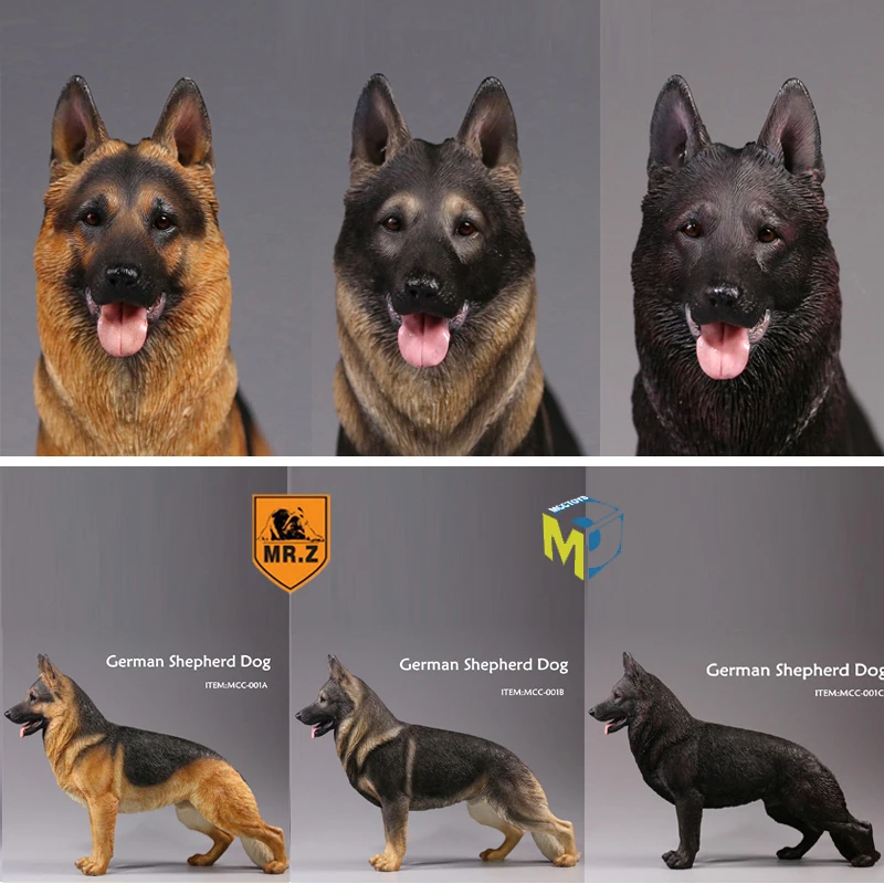 Mr.Z Animal Series 1/6 Смола K9 немецкая овчарка Коллекция набор для гаража статуя 12