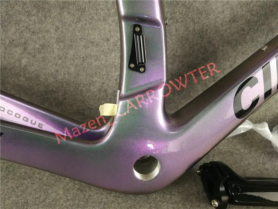 Новое поступление Хамелеон живопись T1000 3 к Глянцевая MCipollini RB1K THE ONE carbon frameset XXS/XS/S/M/L/XL на выбор