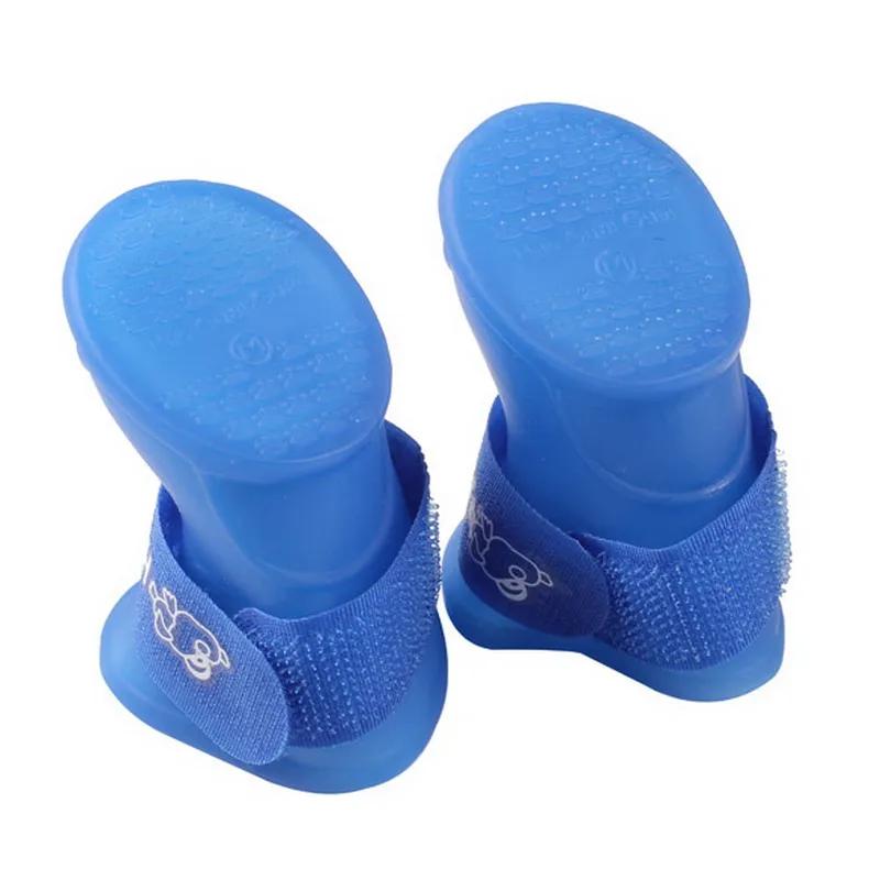 4 шт./компл. непромокаемые носки для собак щенков кошек противоскользящие