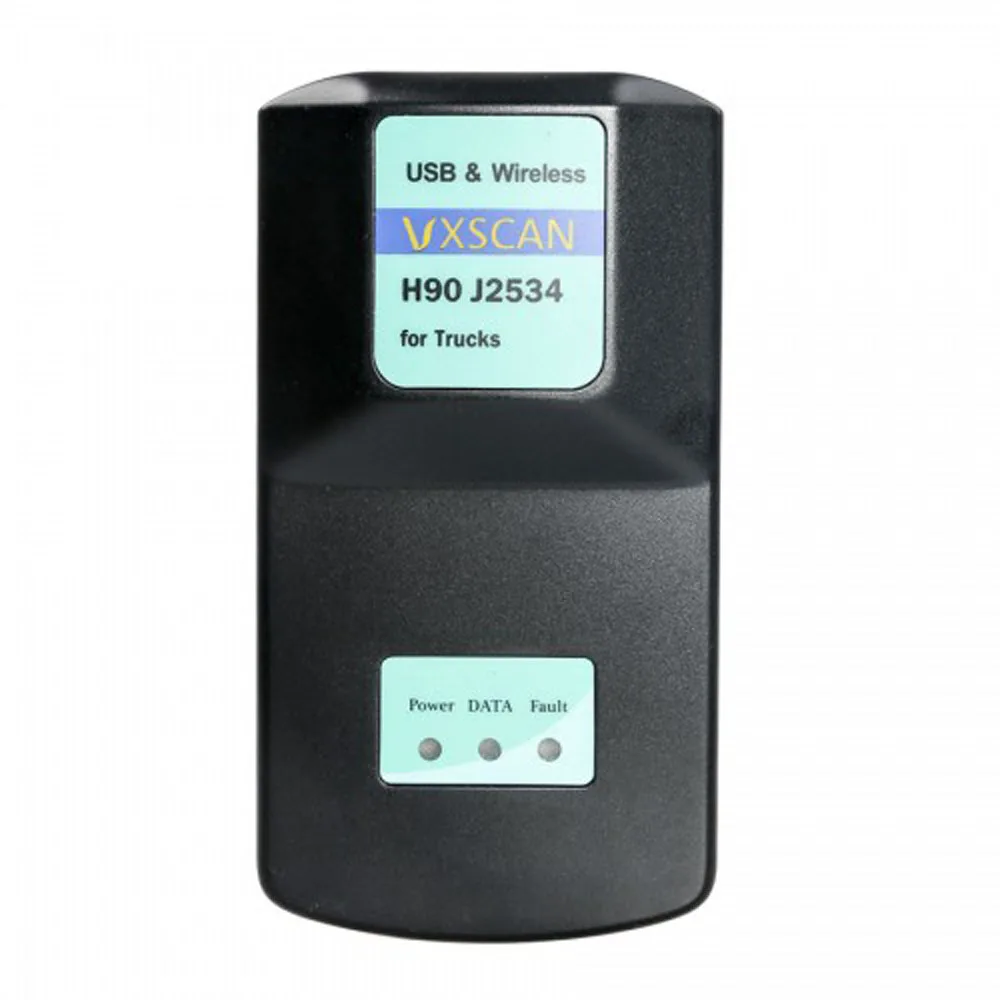 H90 J2534 VXSCAN Диагностика дизельного грузовика интерфейс и программное обеспечение