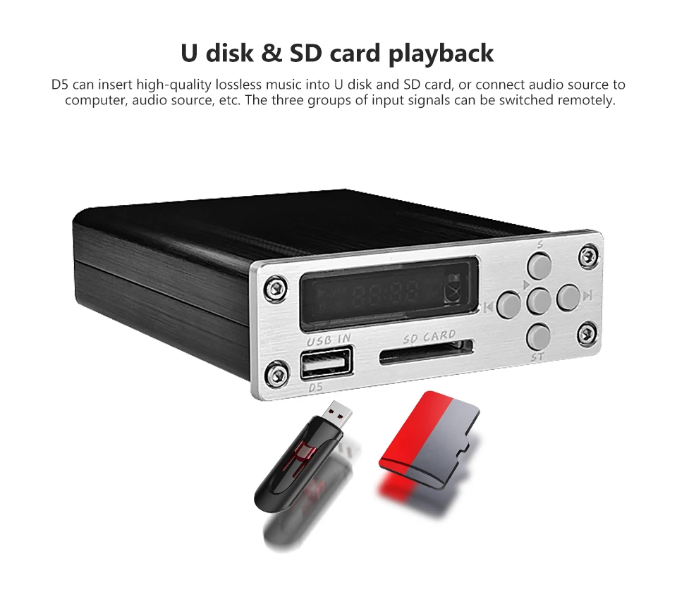 Декодер не допускающий потерь плата HiFi Fever APE декодирование автомобиля MP3 музыкальный плеер Поддержка USB U диск DIY для мощности аудио усилитель домашний кинотеатр