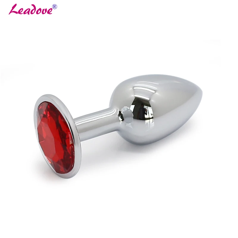 Anal Beads Crystal Jewelry Round Butt Plug Stimulator Sex Toys Dildo Stainless Steel Adult | Красота и здоровье