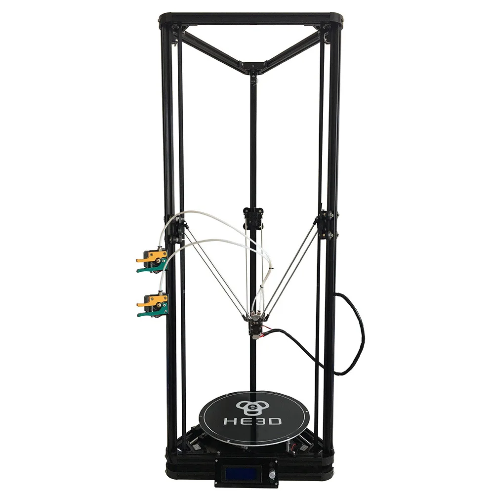 Набор для 3D принтера He3D delta K280 цельнометаллический экструдер большого размера
