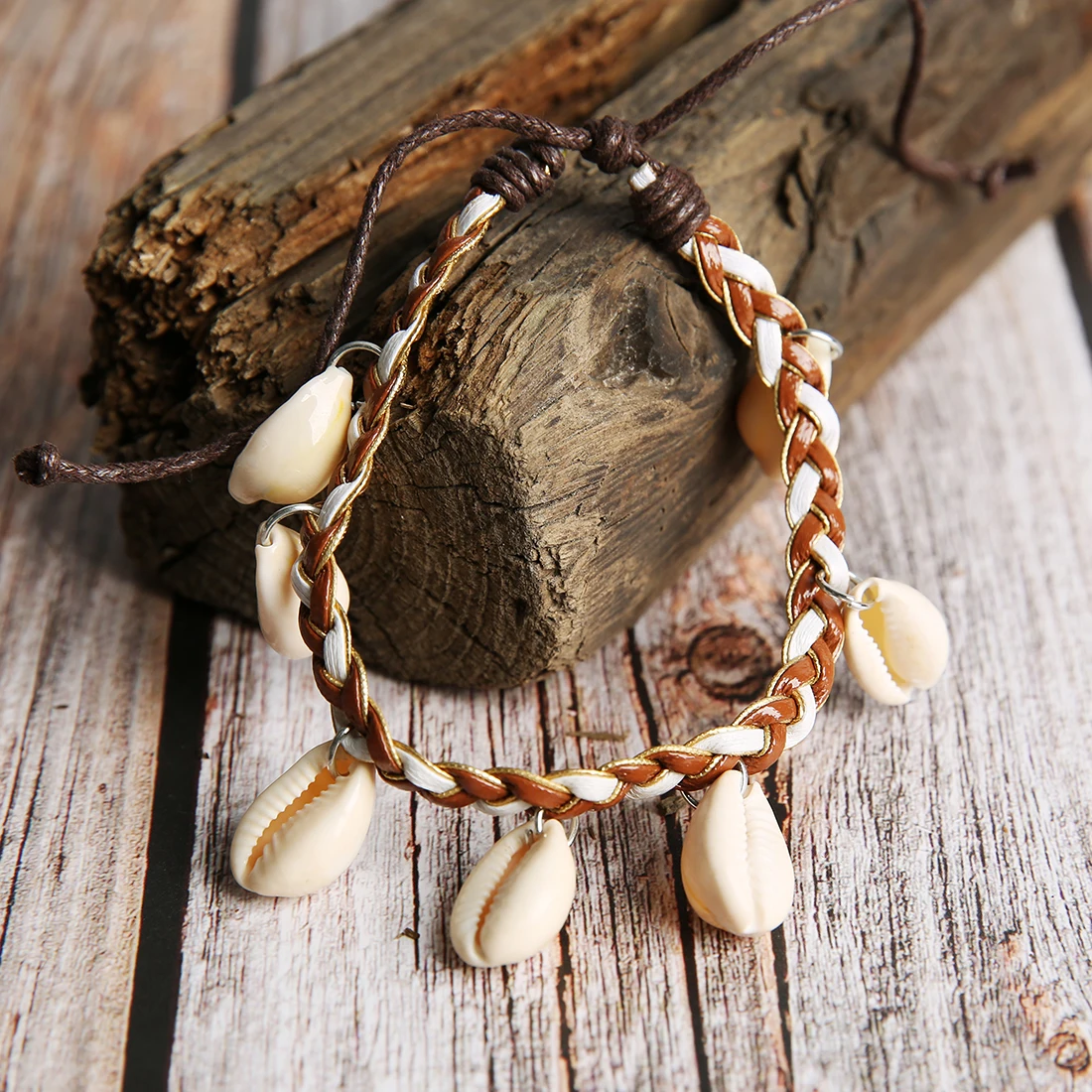 Женские плетеные браслеты на щиколотке Lac Ретро стиль ручная работа|Анклеты| |