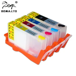 4 Pieces/Lot 178 Ink Cartridge For HP Photosmart B109N B110A B209A B210A B210B B210C Printer With HP178 Auto Reset Chip