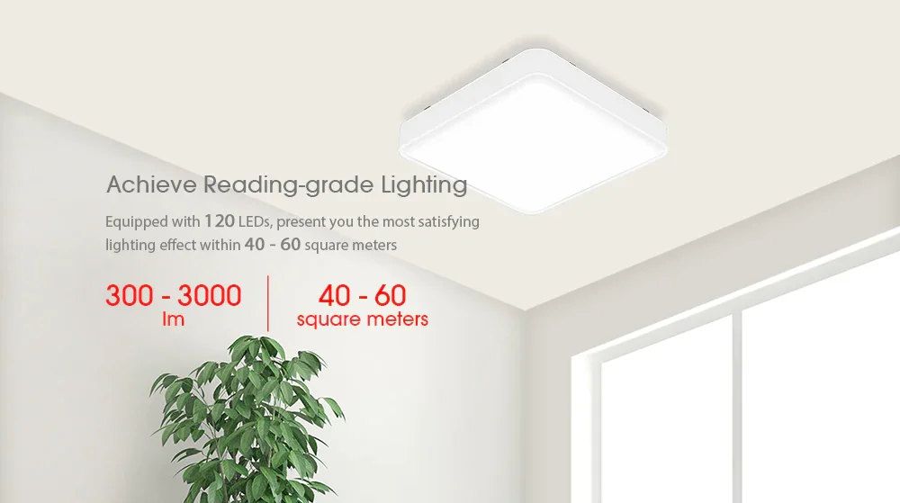 XIAOMI MIJIA Yeelight потолочный светильник плюс умный светодиодный ночник, светильник для спальни, гостиной, лампа с управлением от пыли