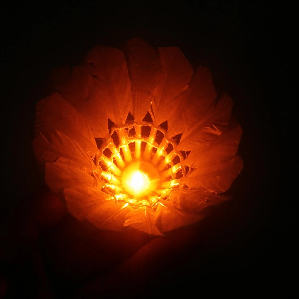 5 шт. светильник ing для игры в бадминтон Темная ночь Красочный Светодиодный