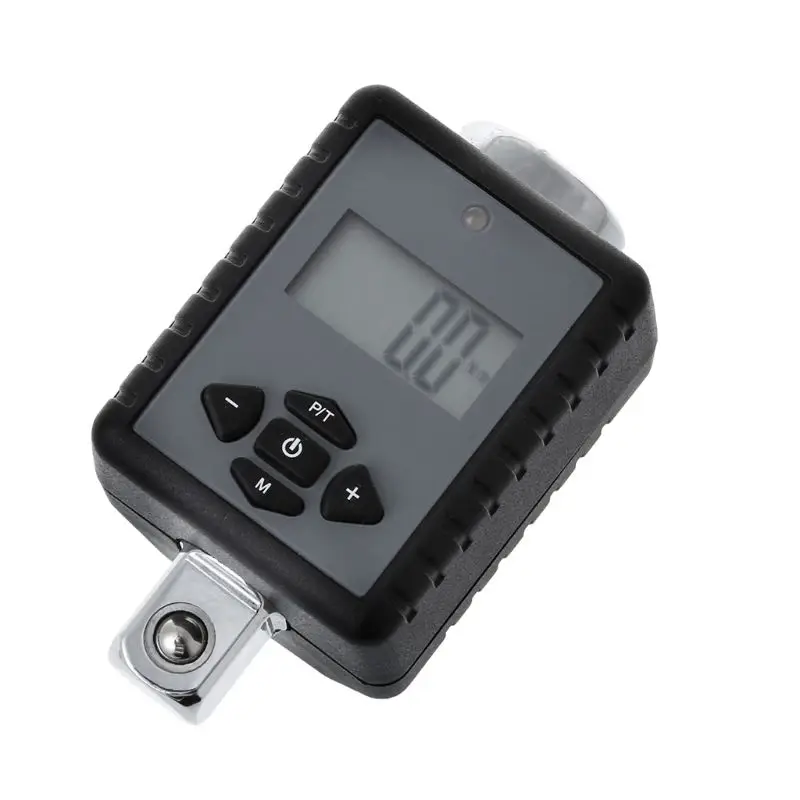 Pro Digital Display Torque Wrench Adapter Adjustable Electronic Spanner Bike Car Repair 2-200Nm