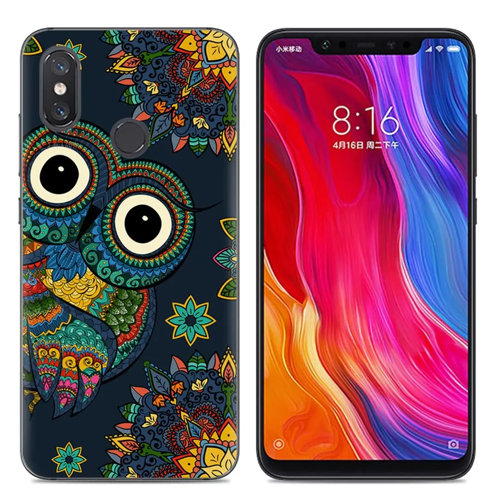 Чехол для Xiaomi mi 6X Max 3 x 2S Защита задней крышки чехол телефона 8 Lite SE силиконовый ТПУ