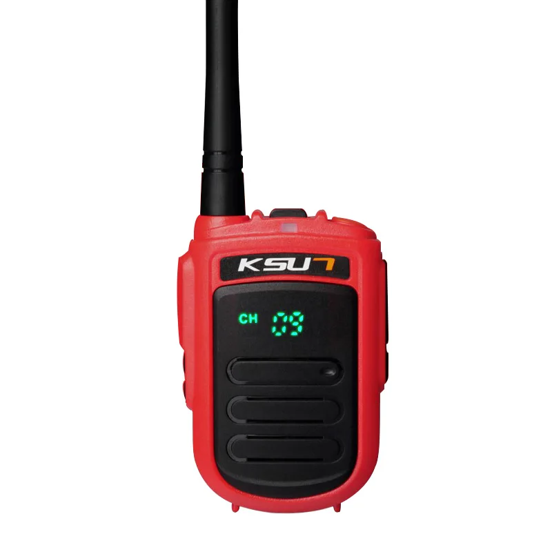 KSX35-CS Walkie Talkie 8 Вт ручной Pofung UHF 8 Вт 400-470 МГц 128CH двухстороннее портативное CB радио - Цвет: Red