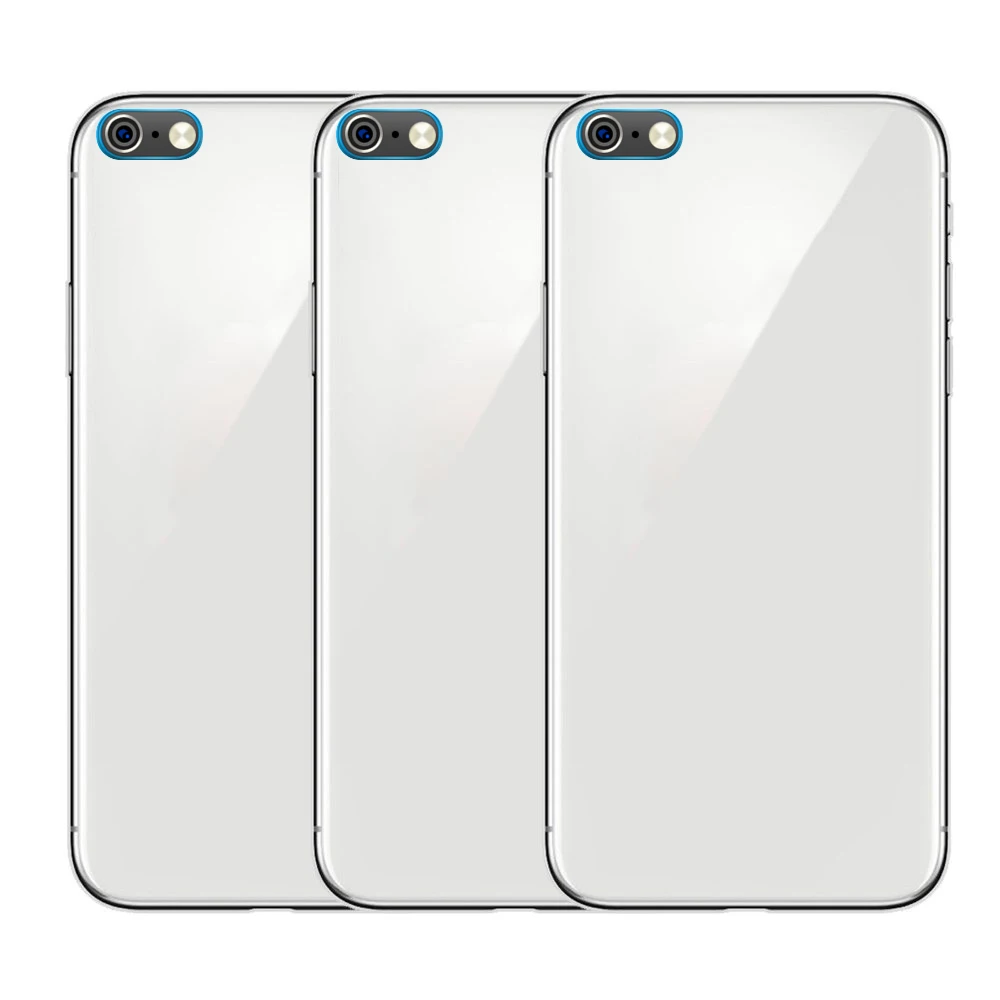 Все включено Защитный чехол для Apple iPhone 6 S plus прозрачный личности мягкой оболочки