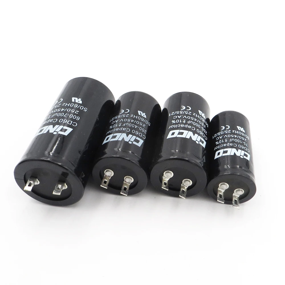 Сверхмощный запуск двигателя переменного тока конденсатор CD60 компрессор