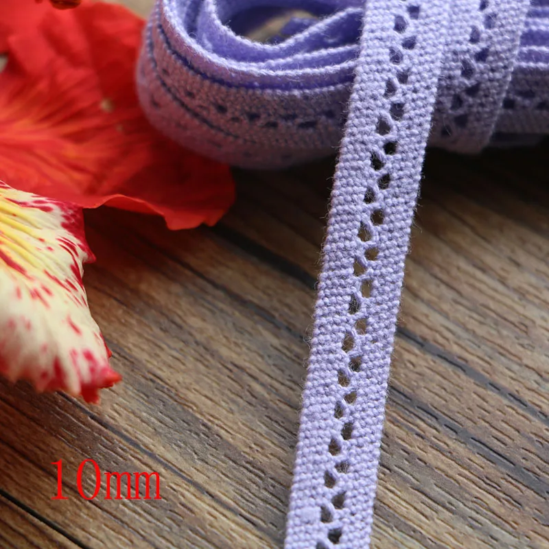 10mm 10yards 10 ярдов Diy аксессуары для одежды белые бежевые хлопковые кружева ленты ручной работы хлопок кружева планки свадебное украшение для альбома - Цвет: 10mm 10yards