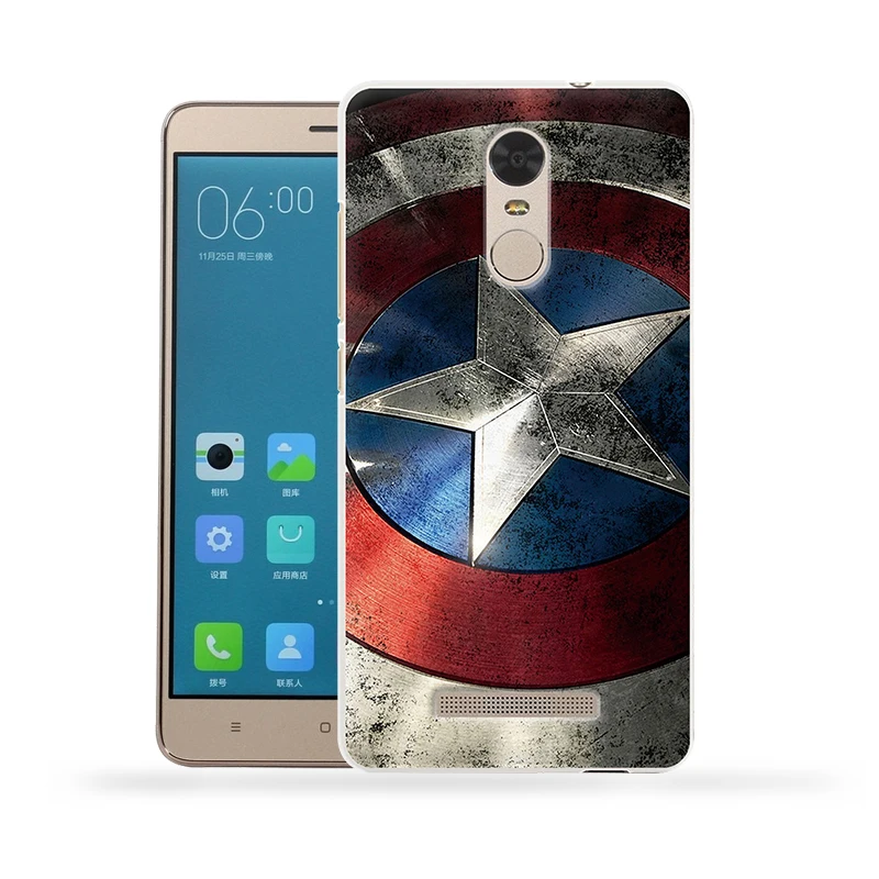 Для xiaomi Redmi note3 чехол для мобильного телефона Note 3 Pro Жесткий PC задняя крышка fundas