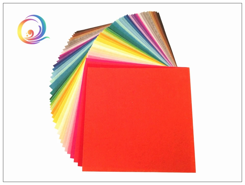 40pcs15x15cm нетканый Войлок 1 мм Толщина полиэфирная ткань войлоки домашнего украшения узорчатый набор для шитья кукол ремесла