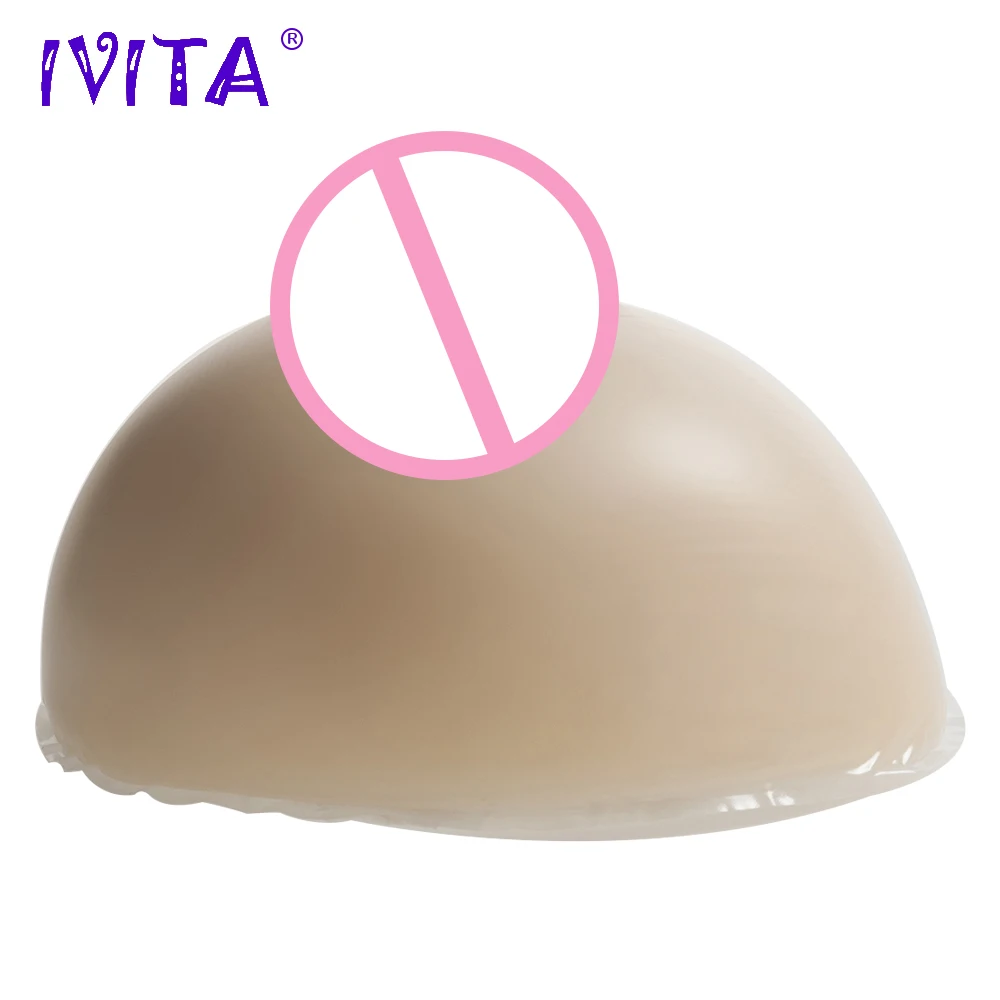 IVITA 1600 г реалистичные силиконовые искусственные формы груди для увеличения