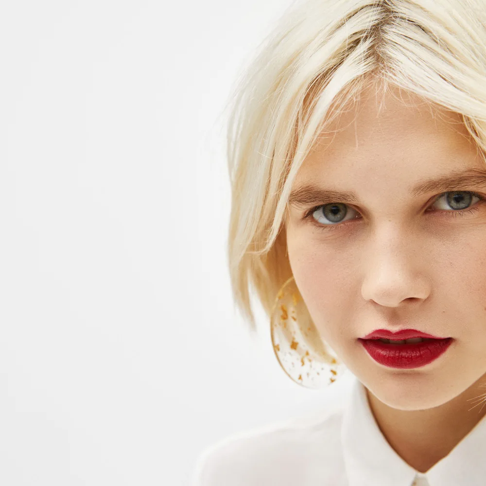 Новое поступление прозрачные акриловые большие круглые серьги-капли для женщин